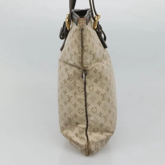LOUIS VUITTON Monogram Mini Françoise 2Way Tote Bag Khaki M92209 Auth 116567 - Picture 4 of 15